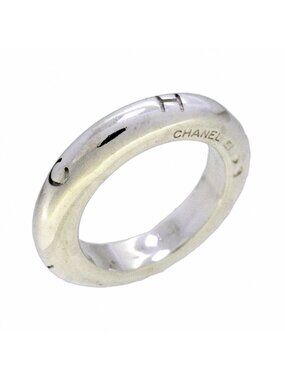 Chanel Ring Logo 925 Sterling Silver